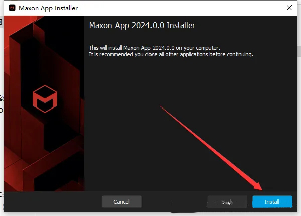 C4D2024软件安装教程截图